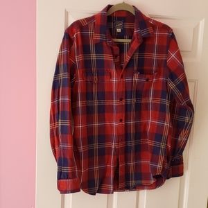 Mens plaid soft flannel